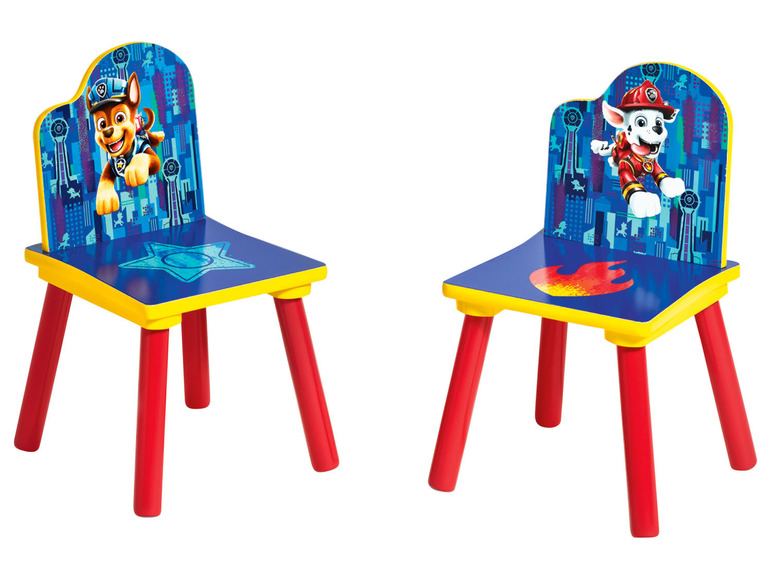 Aller en mode plein écran Table pour enfants avec 2 chaises La Pat' Patrouille - Photo 3