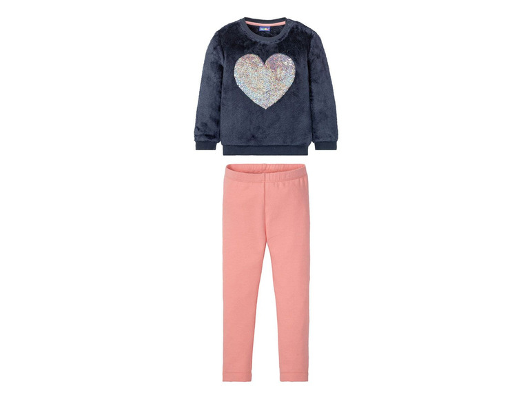 Aller en mode plein écran lupilu® Ensemble pour filles, polyester, coton et élasthanne - Photo 22