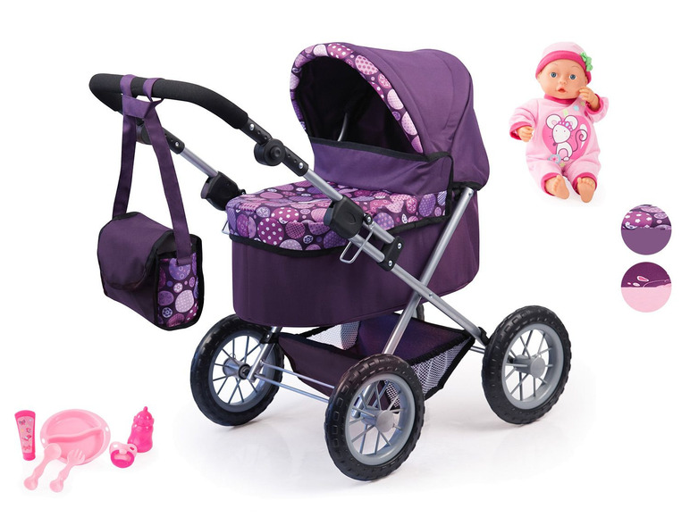 Bayer Design Poppenwagen Trendy Set