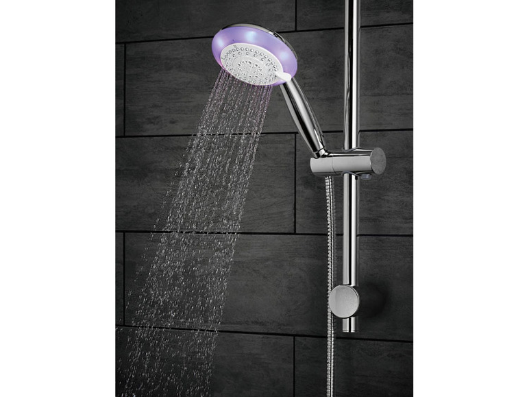 Aller en mode plein écran miomare Pommeau de douche à LED - Photo 7