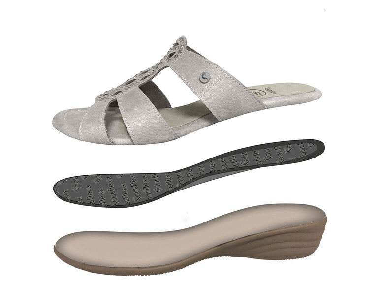 Ga naar volledige schermweergave: esmara® Comfortsandalen voor dames, Footflexx-zool, G-wijdte - afbeelding 5