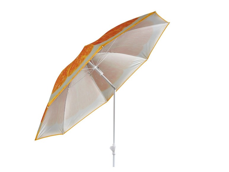 Ga naar volledige schermweergave: florabest Kantelbare parasol Ø160 cm - afbeelding 2