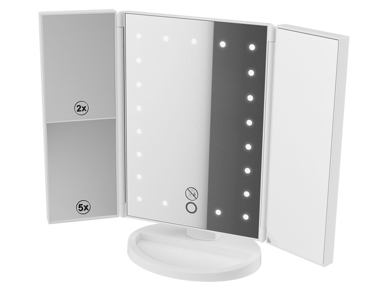 Ga naar volledige schermweergave: LIVARNO home Led make-upspiegel - afbeelding 2