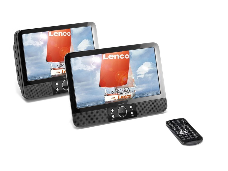 Aller en mode plein écran Lenco MES-403 set lecteur DVD portable - Photo 2