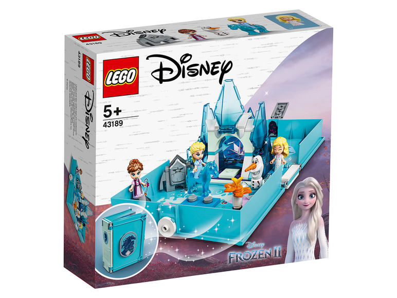 Aller en mode plein écran LEGO® Disney Les aventures d'Elsa et Nokk dans un livre de contes (43189) - Photo 1