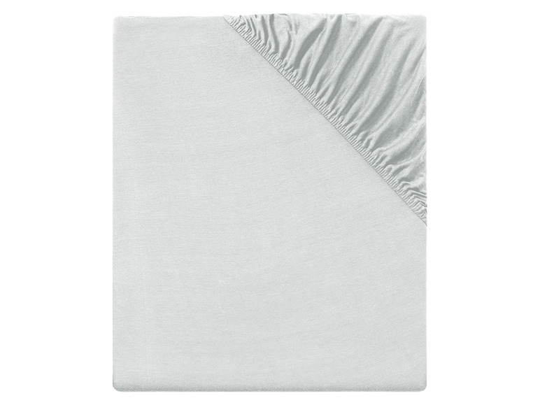 Ga naar volledige schermweergave: meradiso Jersey hoeslaken, 90-100 x 200 cm, 100% katoen - afbeelding 5