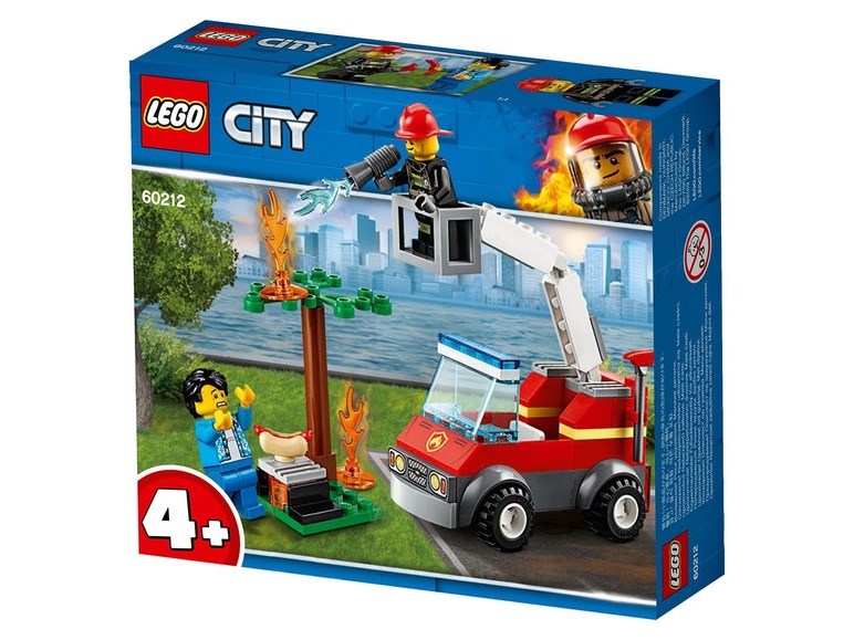 Ga naar volledige schermweergave: LEGO® City Barbecuebrand blussen (60212) - afbeelding 2