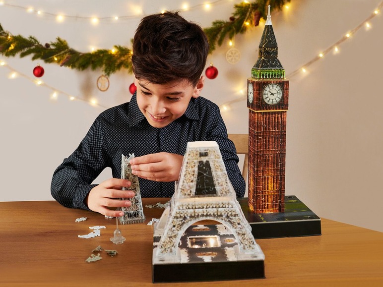 Aller en mode plein écran Ravensburger Puzzle géant 3D Tour Eiffel, 216 pièces - Photo 3