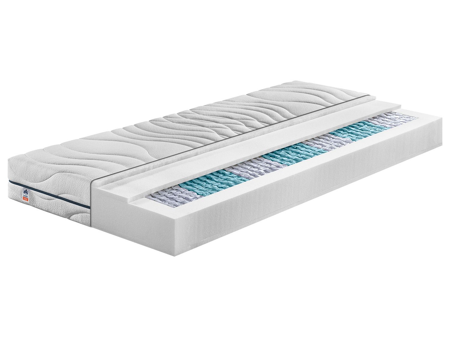 irisette® 7-zones pocketveringmatras