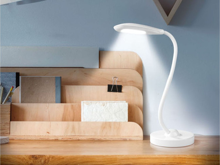 Aller en mode plein écran LIVARNO home Lampe de bureau à LED avec bras flexible - Photo 24