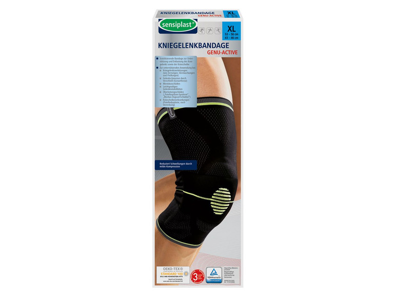 Aller en mode plein écran sensiplast® Bandage pour genou - Photo 6