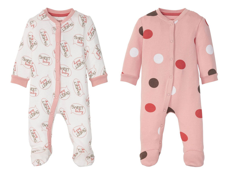 Ga naar volledige schermweergave: lupilu® Pyjama voor baby's, 56 - 92 - afbeelding 1