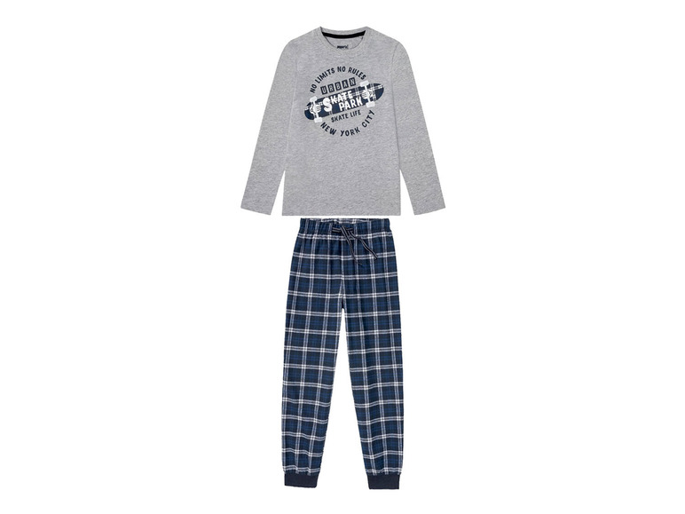 Aller en mode plein écran PEPPERTS® Pyjama avec bas en flanelle douce et chaude - Photo 13