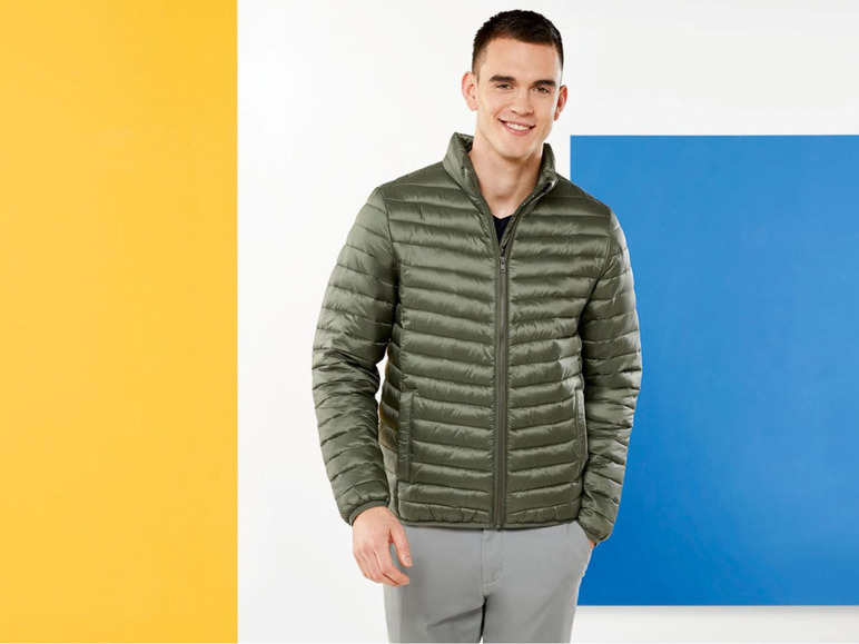 Ga naar volledige schermweergave: LIVERGY Gewatteerde jas voor heren, polyamide en polyester - afbeelding 7