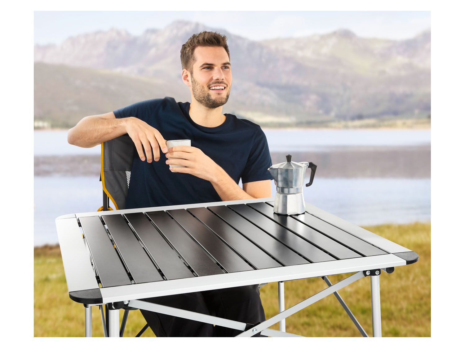 CRIVIT Table de camping, pliante