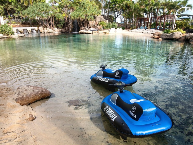Ga naar volledige schermweergave: YAMAHA Opblaasbare waterscooter voor kinderen »Aqua Cruise«, met motor - afbeelding 2