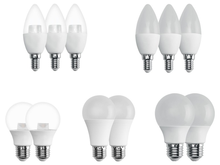 Aller en mode plein écran LIVARNO LUX Lot de 2 ou 3 ampoules LED - Photo 1