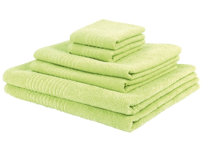 Ga naar volledige schermweergave: miomare Set van 6 handdoeken - afbeelding 6