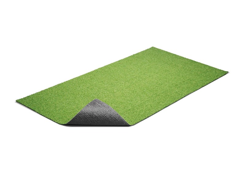 Aller en mode plein écran florabest Tapis en gazon artificiel, 100 x 200 cm à découper - Photo 1