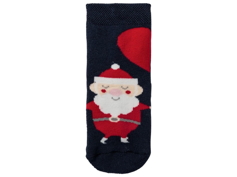 Aller en mode plein écran lupilu® 2 paires de chaussettes de Noël pour filles - Photo 4