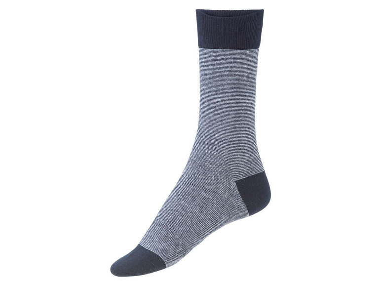 Aller en mode plein écran LIVERGY® Set de 5 paires de chaussettes pour hommes en un mélange de coton bio - Photo 8