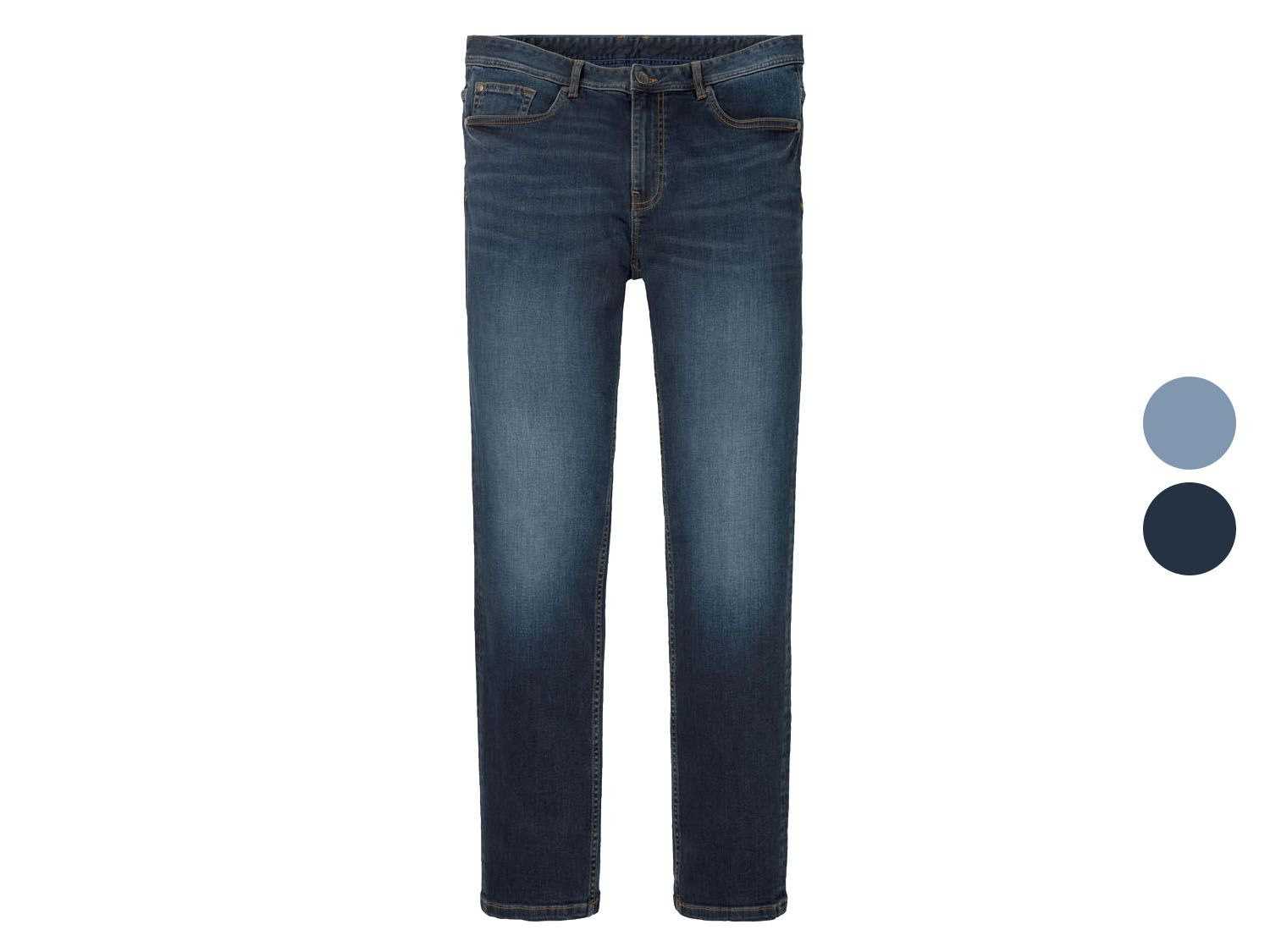 LIVERGY® Slim fit herenjeans van een biokatoenmix