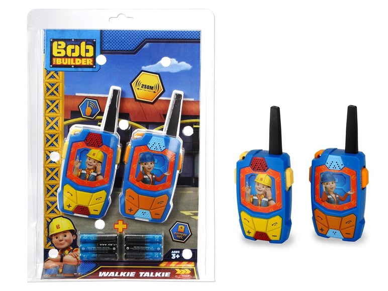 Ga naar volledige schermweergave: DICKIE Walkietalkies Bob de Bouwer - afbeelding 2