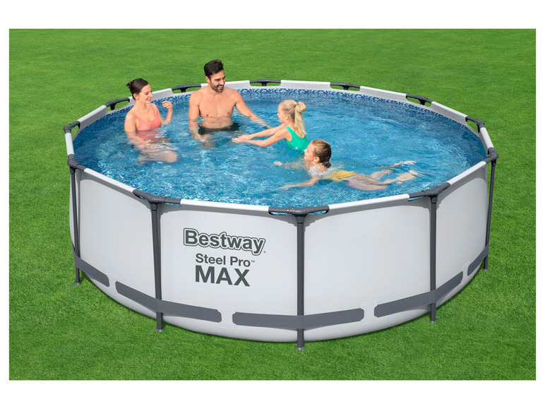 Ga naar volledige schermweergave: Bestway Zwembad »Steel Pro Max«, Ø 366 x 100 cm - afbeelding 2