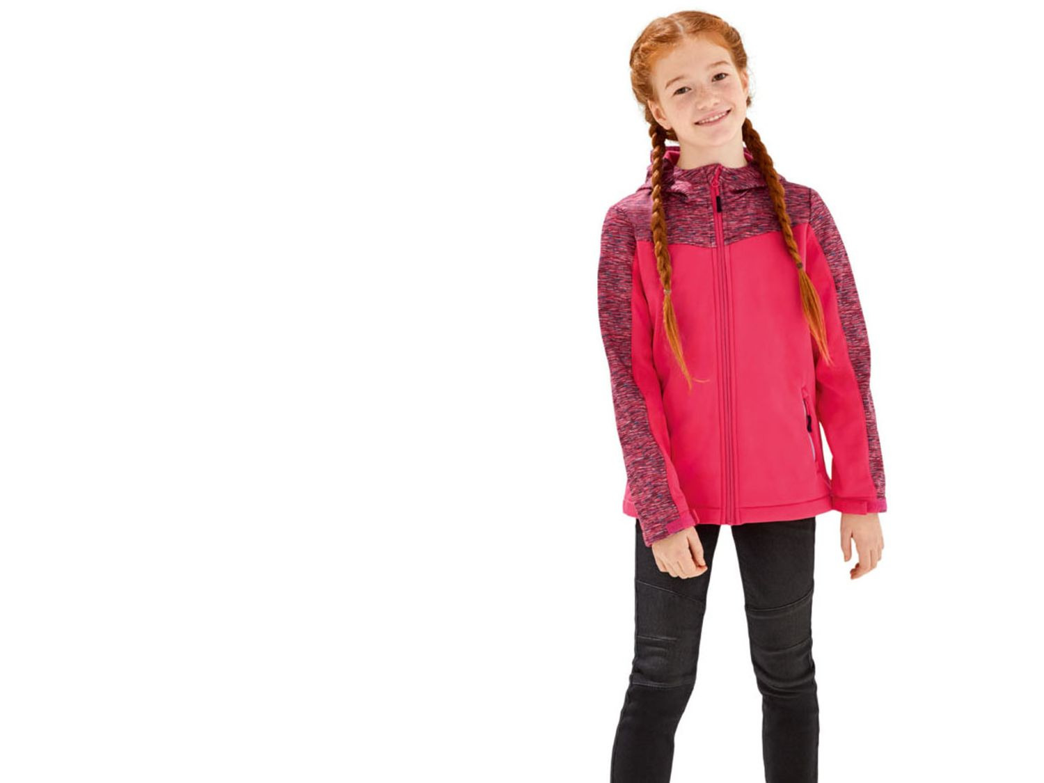 Veste Softshell Coupe-vent Pour Enfants | Imperméable Léger | Pour École, Randonnée, Voyage | Garçons Et Filles