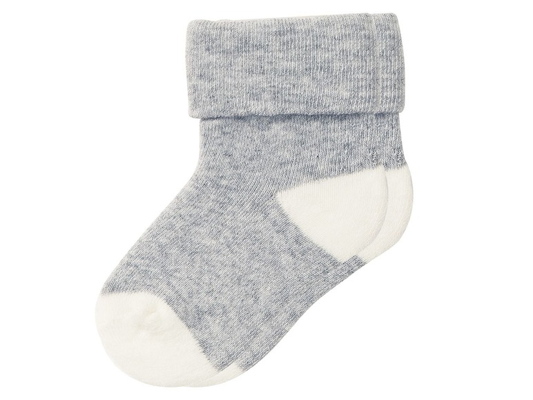 Aller en mode plein écran lupilu® Chaussettes pour bébés, 5 paires, coton biologique - Photo 3