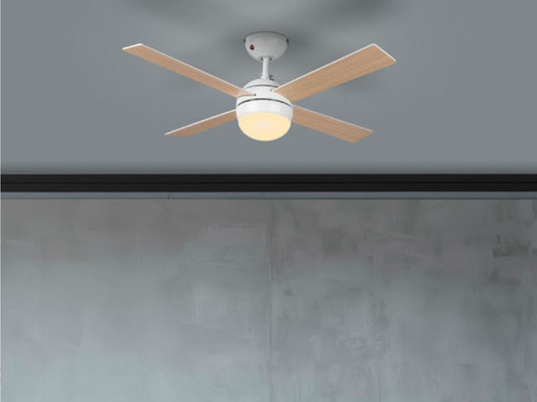 Ga naar volledige schermweergave: Livarno Home Plafondventilator, met ledlamp - afbeelding 7