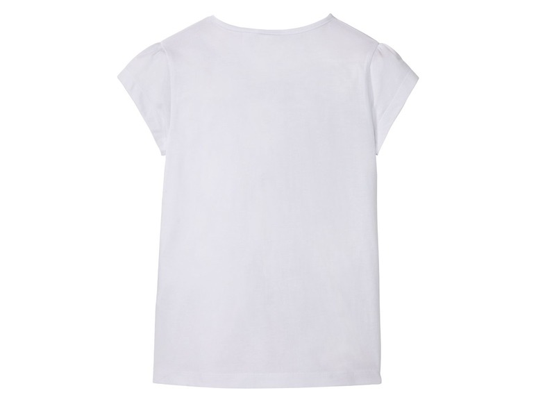 Ga naar volledige schermweergave: T-shirt voor meisjes, puur katoen - afbeelding 4
