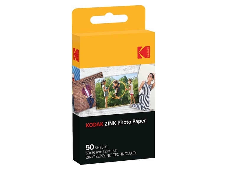 Aller en mode plein écran Kodak papier d'impression (50 pièces) - Photo 1