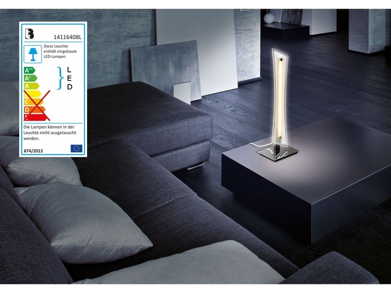 Aller en mode plein écran LIVARNO LUX Lampe de table à LED - Photo 7