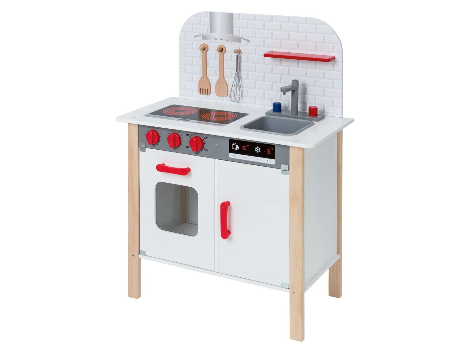 Schijn nadering laser Playtive Houten keuken online kopen op Lidl.be