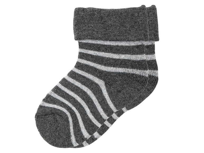 Aller en mode plein écran lupilu® Chaussettes pour bébés, 5 paires, coton biologique - Photo 2