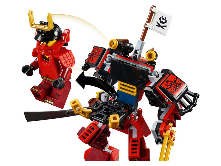 Aller en mode plein écran LEGO® NINJAGO Robot samouraï (70665) - Photo 5