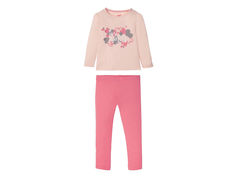 Aller en mode plein écran lupilu® Pyjama pour filles, 86/92 - 110/116, set de 2 - Photo 32