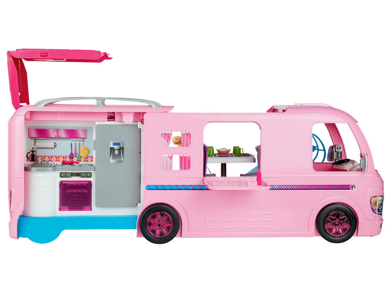 Ga naar volledige schermweergave: Barbie Super avonturen-camper - afbeelding 1