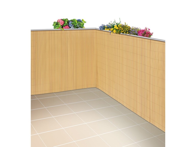 Ga naar volledige schermweergave: florabest Mat voor omheining, 300 x 100 cm of 200 x 150 cm - afbeelding 3