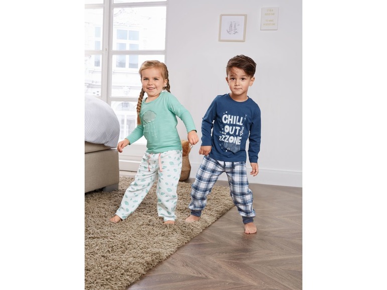 Aller en mode plein écran lupilu® Pyjama 2 pièces avec pantalon en flanelle douce - Photo 22