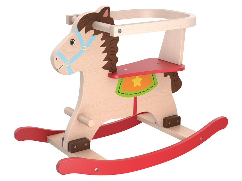 Aller en mode plein écran Playtive Draisienne, cheval à bascule ou chariot de marche en bois - Photo 9