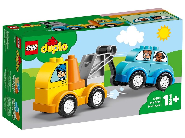 Ga naar volledige schermweergave: LEGO® DUPLO® Mijn eerste sleepwagen (10883) - afbeelding 1