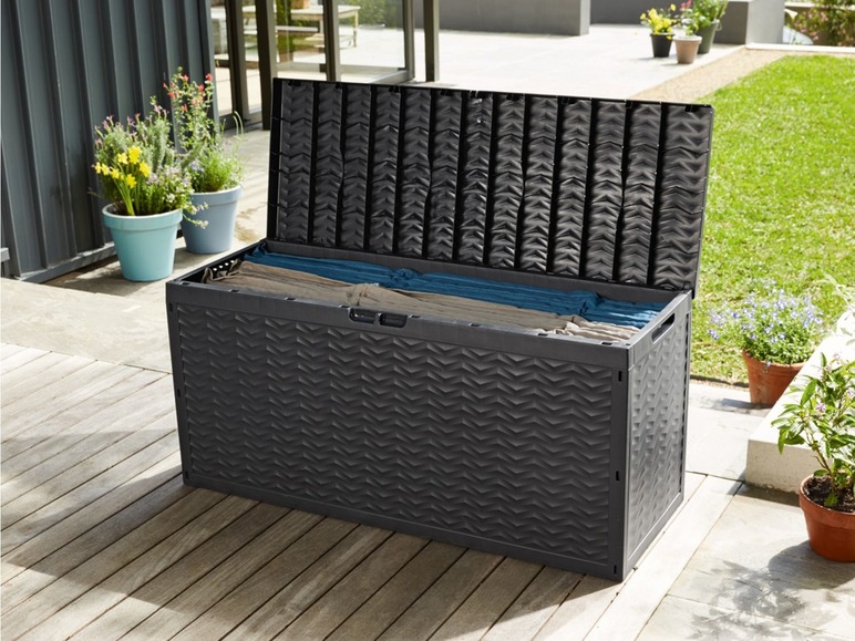 Aller en mode plein écran florabest Coffre de jardin universel 300 L - Photo 5