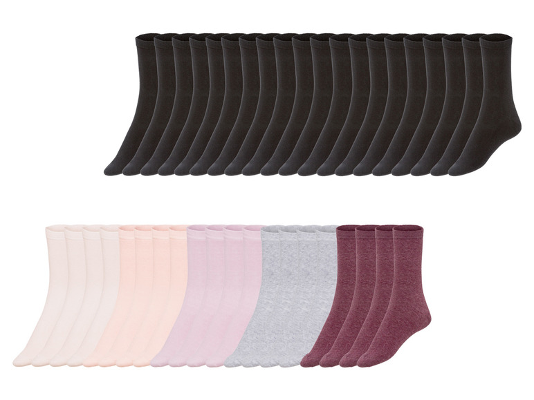 Ga naar volledige schermweergave: esmara® Set van 20 paar sokken van een katoenmix - afbeelding 1