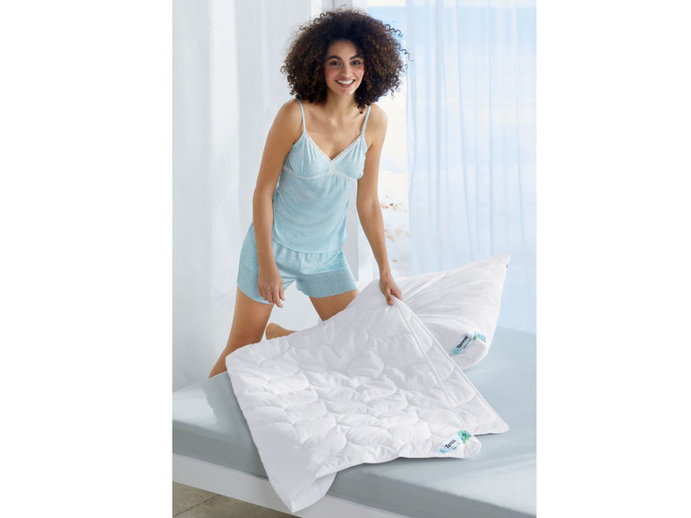 Ga naar volledige schermweergave: meradiso TENCEL™ Hoofdkussen, 60 x 60 cm - afbeelding 5