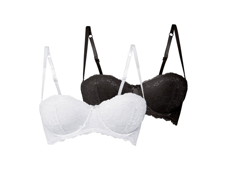 Aller en mode plein écran ESMARA® Lingerie Soutien-gorge, set de 2, dentelle - Photo 2