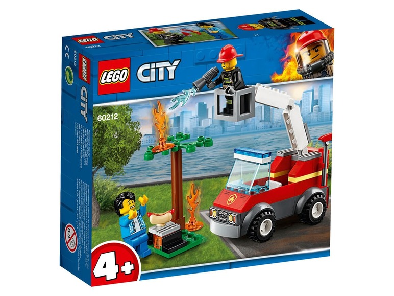 Ga naar volledige schermweergave: LEGO® City Barbecuebrand blussen (60212) - afbeelding 1