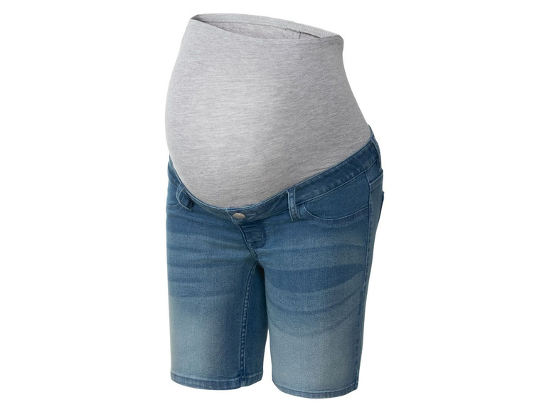 Aller en mode plein écran esmara Jean de grossesse à taille basse en un mélange de coton - Photo 4