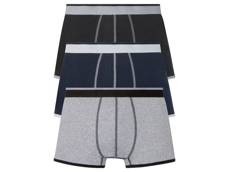 Ga naar volledige schermweergave: LIVERGY® Set van 3 boxershorts van een katoenmix - afbeelding 5